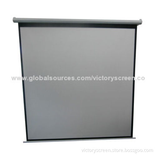 100-inch/16:9, Manual Screen with Advanced Auto-locking System